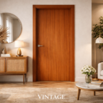 Vintage (Code 04): Elegant Light Wood Door